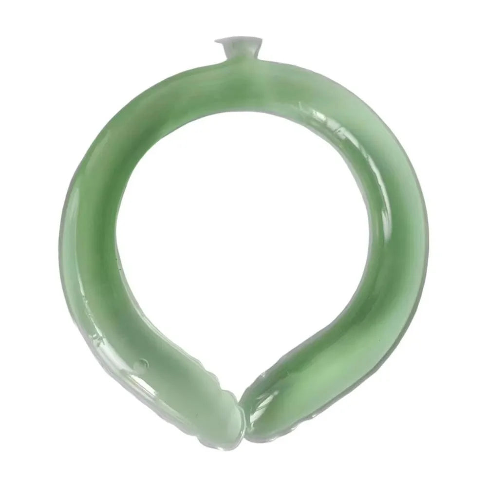 Portable Instant Cooling Cooling Collar Wearable Reusable Ice Neck Cooler Non-toxic PCM Cooling Device Outdoor
