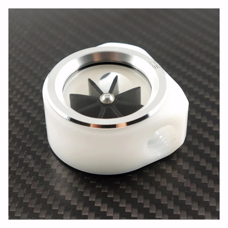 IceManCooler G1/4“  Water Cooling  Velocity Of Flow ,Computer Water Cooler Build Accessory, Black ,White ICE-R3