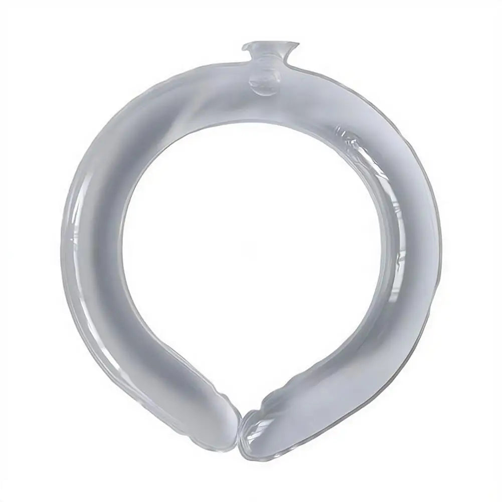 Cooling Neck Ring Ice Collar Summer Cooling Band Women Outdoor Heat Relief Neck Cooler Portable Reusable Cold Therapy Accessory