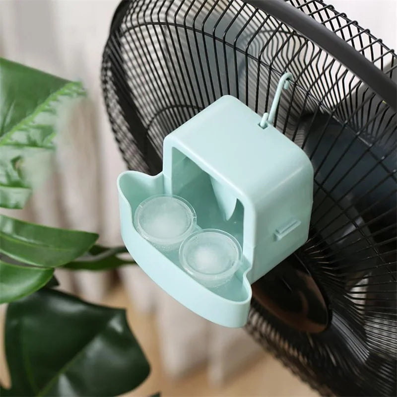 Portable Cooling Storage Box for Summer Electric Hanging & Floor Fans, Household Fan Cooling Accessory Cooler Tool