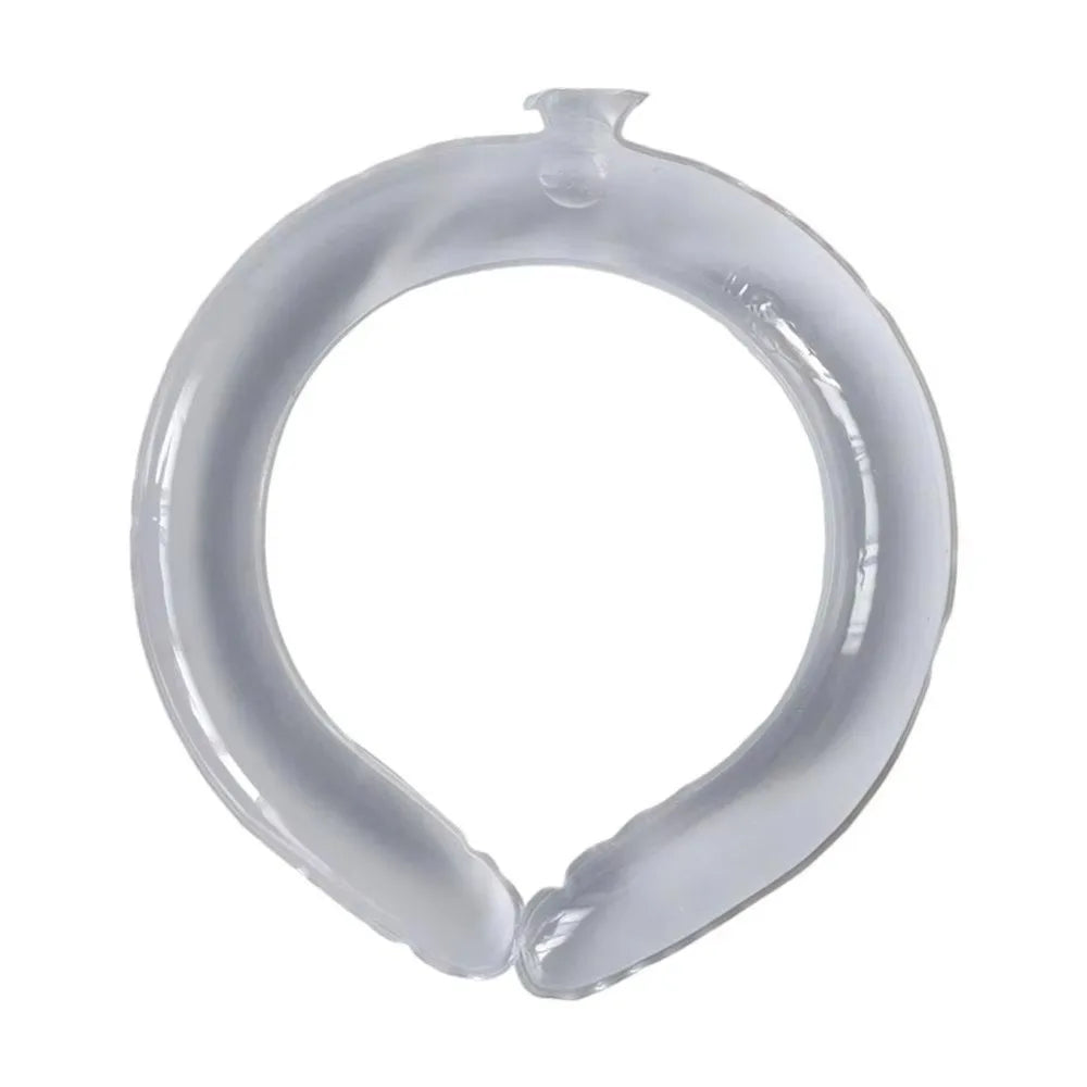 Portable Instant Cooling Cooling Collar Wearable Reusable Ice Neck Cooler Non-toxic PCM Cooling Device Outdoor