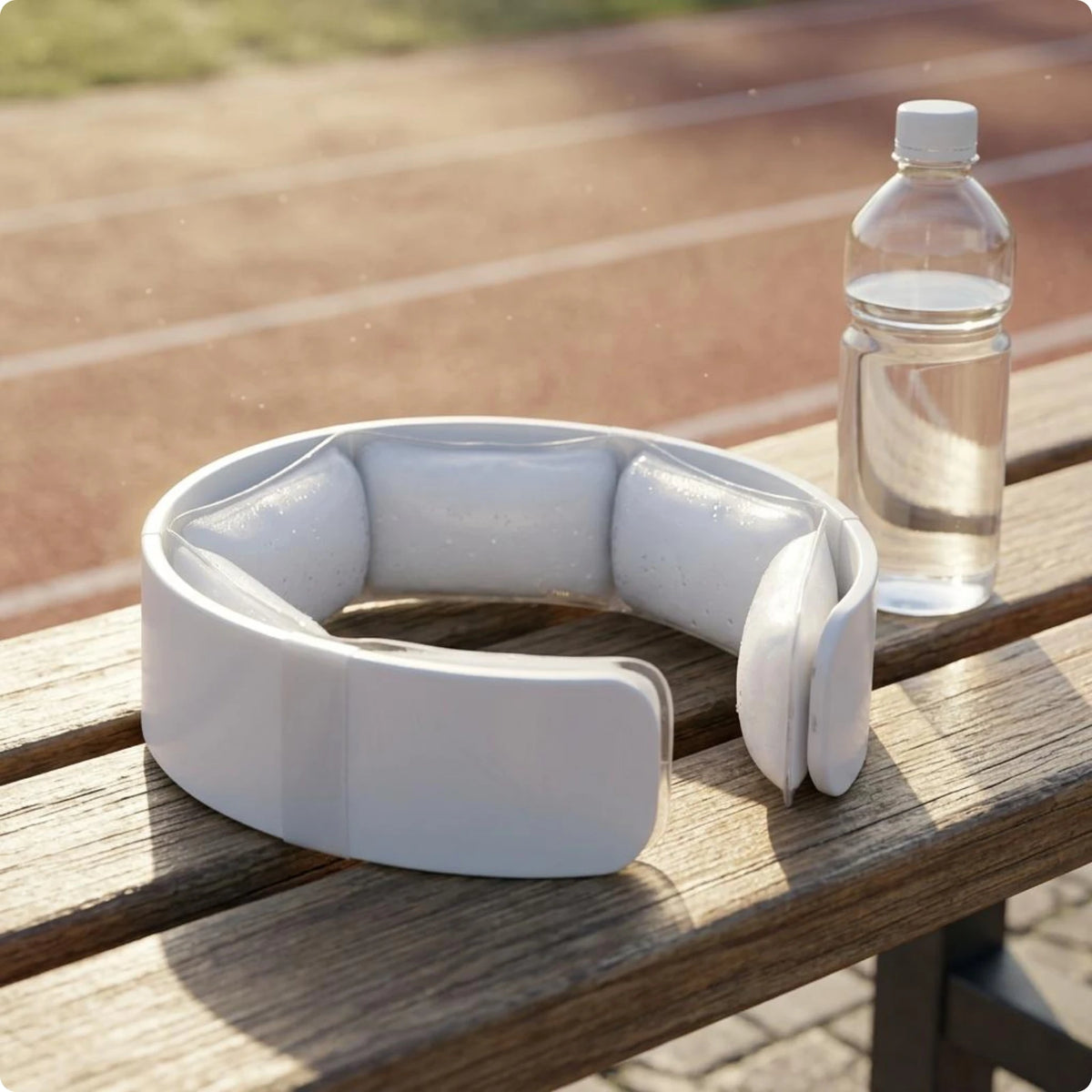 Cooling Neck Band Reusable Cooling Collar Cool Wrap Segmented Body Cooler Curved for Everyday Heat Relief
