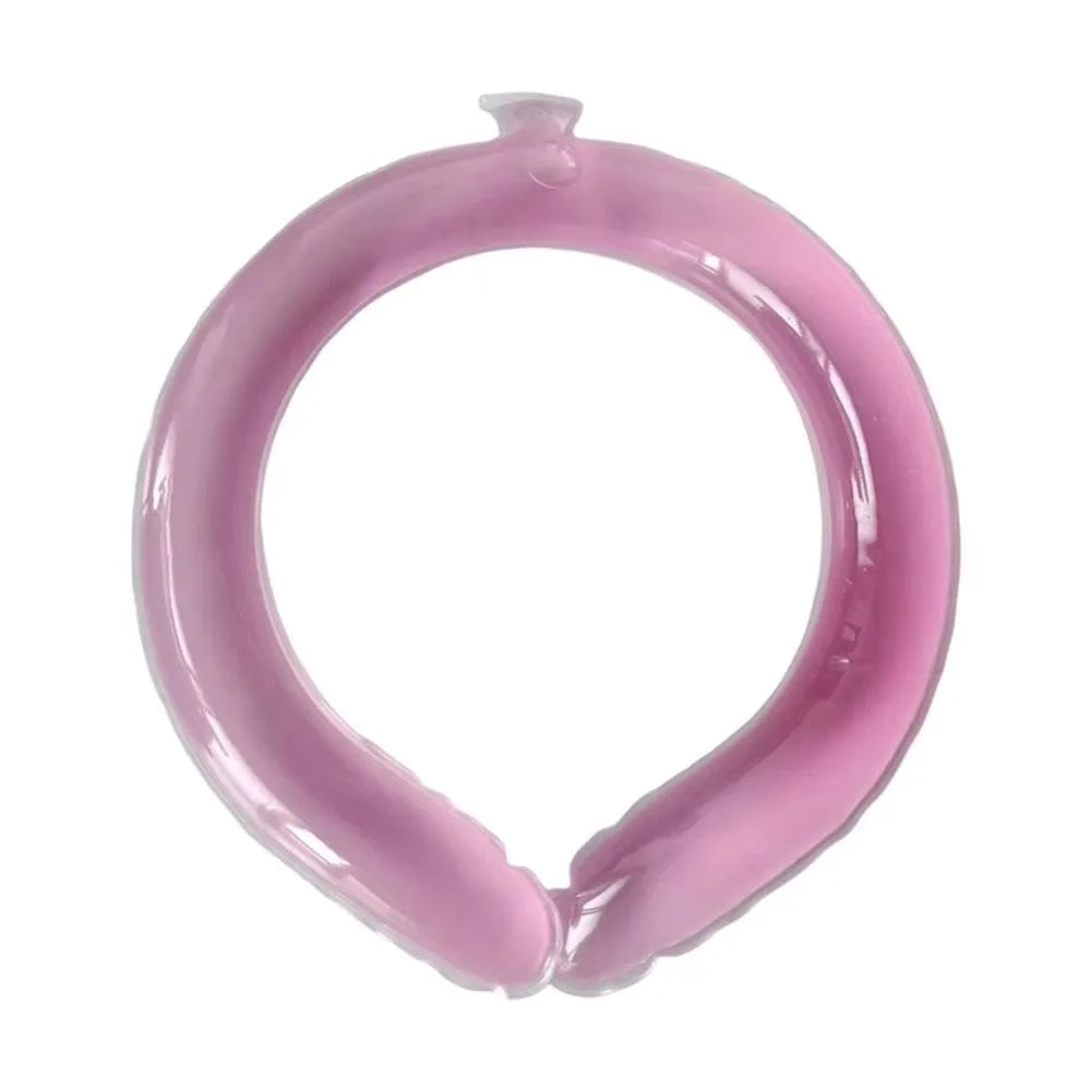 Portable Instant Cooling Cooling Collar Wearable Reusable Ice Neck Cooler Non-toxic PCM Cooling Device Outdoor