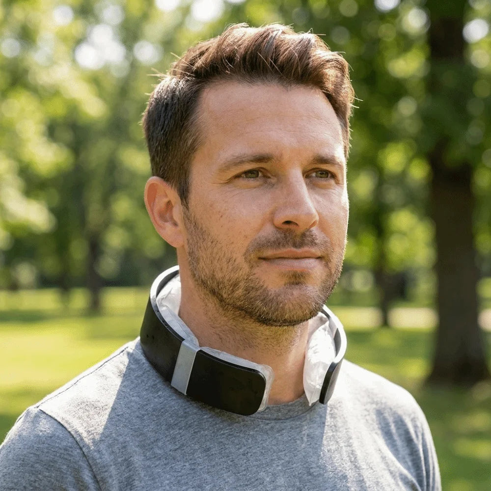 Cool Tube Reusable Neck Cooling Ring Lasting Wearable Neck Cooler Collars Freezable Sunstroke Prevention Ice Pack Running