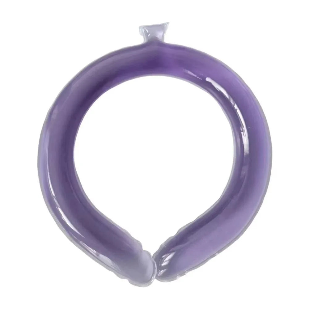 Portable Instant Cooling Cooling Collar Wearable Reusable Ice Neck Cooler Non-toxic PCM Cooling Device Outdoor
