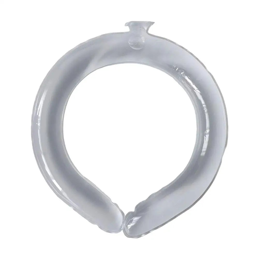 Cooling Neck Ring Ice Collar Summer Cooling Band Women Outdoor Heat Relief Neck Cooler Portable Reusable Cold Therapy Accessory