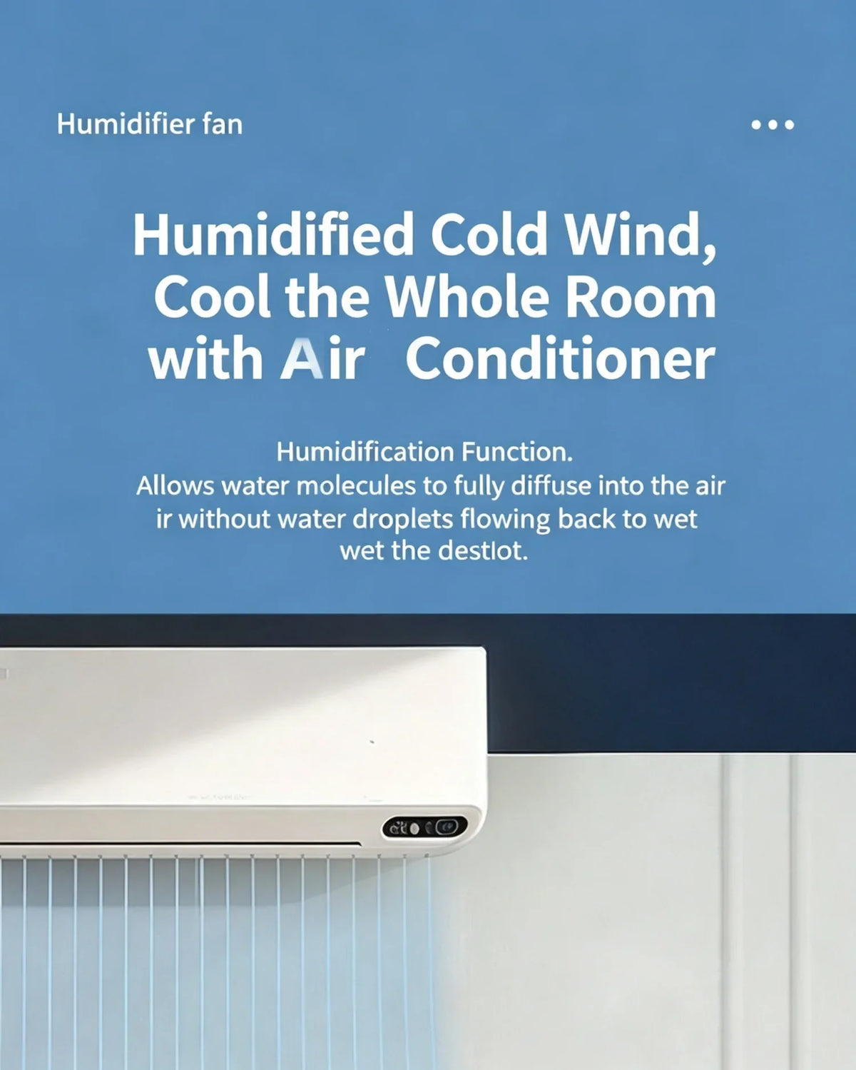 Hot Sale Portable Air Cooler Fan 3-in-1 Cooling Humidifier with RGB Night Light 100ml Water Tank Quiet Desktop Cooling Fan