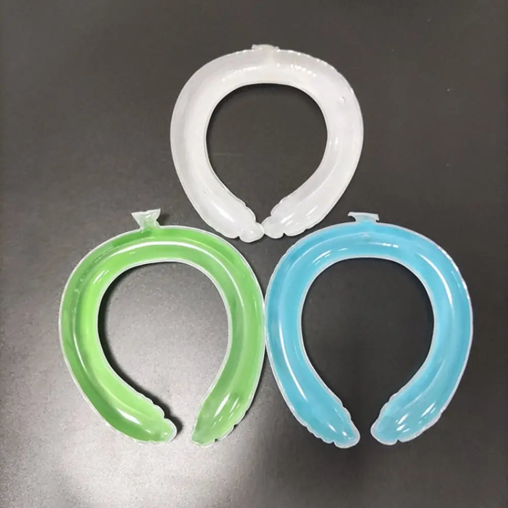 Portable Instant Cooling Cooling Collar Wearable Reusable Ice Neck Cooler Non-toxic PCM Cooling Device Outdoor
