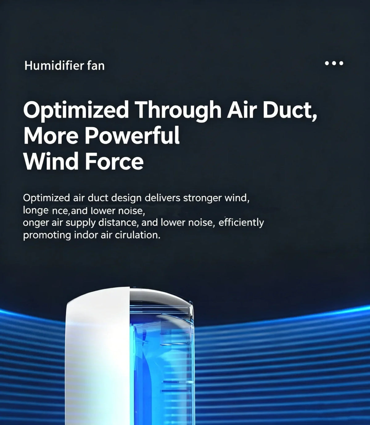 Hot Sale Portable Air Cooler Fan 3-in-1 Cooling Humidifier with RGB Night Light 100ml Water Tank Quiet Desktop Cooling Fan
