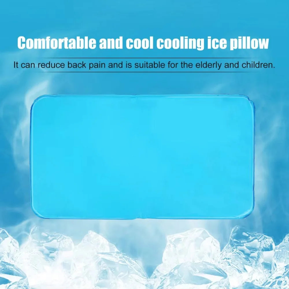Cooling Pillow Gel Cooling Mat and Cooling Pillow Sleeping Pad Easy-to-Use Summer Cool Pillows Cold Pillow for Kids Students